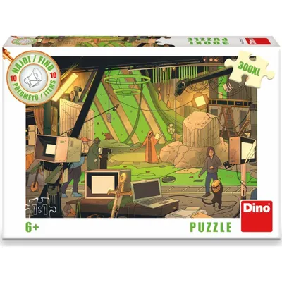 Image de Puzzle DINO Trouver 10 objets : Film XL 300 pièces