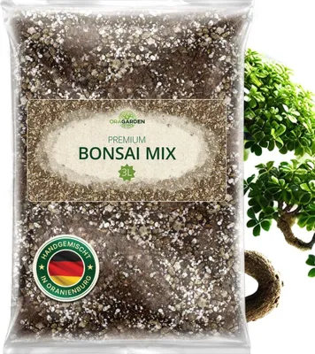 Produktbild von Bonsai-Erde Spezialsubstrat für optimales Wurzelklima und Belüftung 3 Liter