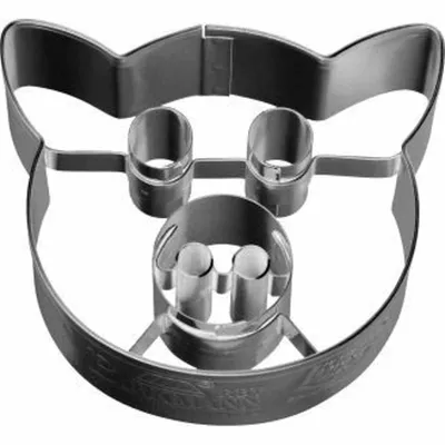 Produktbild von Ausstecher Schweineschnute 6 cm Edelstahl [PG blau]