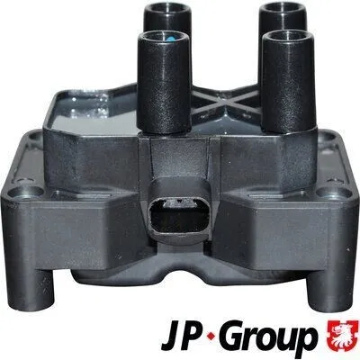 Produktbild von JP GROUP 1591600600 Zündspule für FORD Fiesta Mk6 Schrägheck (JA8, JR8) FOCUS III Turnier Fiesta Mk5 Schrägheck (JH1, JD1, JH3, JD3) MONDEO IV Turnier
