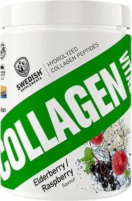 Obrázok produktu pre SWEDISH Supplements | Kolagn Vital / Hydrolyzovan peptidy Bezinky a maliny
