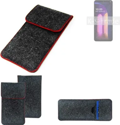 Produktbild von K-S-Trade Handy Schutz Hülle kompatibel mit LG Electronics V60 ThinQ Schutzhülle Handyhülle Filztasche Pouch Tasche Case Sleeve Filzhülle