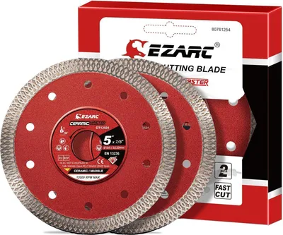 Produktbild von Diamant Trennscheiben 125mm Extra Dünn 2er-Set EZARC