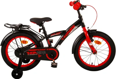 Produktbild von Volare 21542, Stadtrad, Kinder, Männlich, Schwarz, Rot, 40,6 cm (16"), Kette