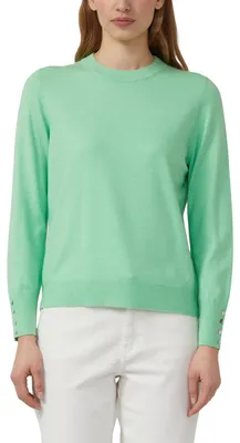 Produktbild von s.Oliver 2177135.7269.38, Pullover, Erwachsener, Weiblich, Grün, Langärmlig, Viskose