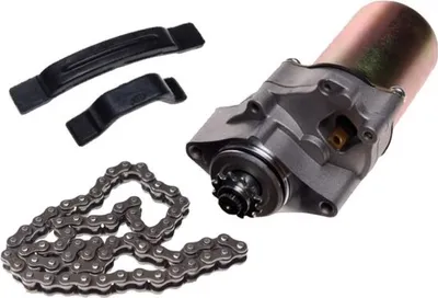 Produktbild von NEU ELEKTROSTARTER Kette SPANNSCHIENEN KIT Set für SKYTEAM DAX 50 4T