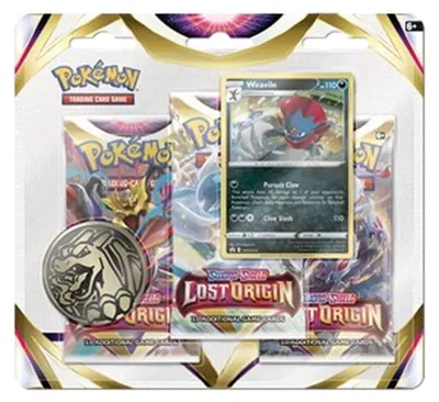 Image de Pokemon Lost Origin : Weavile 3-Pack Blister