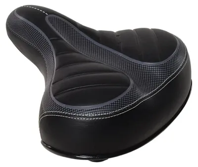 Produktbild von Komfort-Fahrradsattel, schwarz, Typ E-Bike