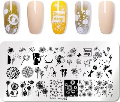 Produktbild von MaiSheng-89 Nagelkunst-Stempelplatte