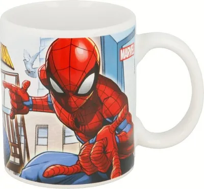 Produktbild von Spiderman Streets Porzellantasse 325 ml