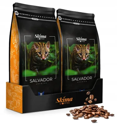Produktbild von Kaffeebohnen 2 x 1 kg EL SALVADOR 100 % Arabica frisch geröstet für Vollautomaten
