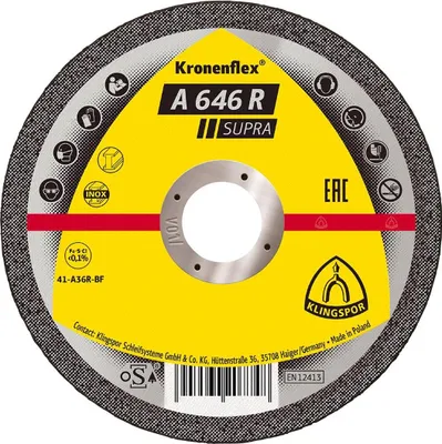 Produktbild von Klingspor Trennscheibe A 646 R 125 x 1,6 mm gerade