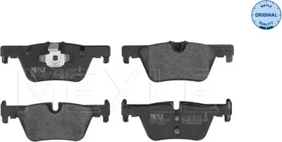 Produktbild von MEYLE 025 253 0717 Bremsbeläge Hinten für BMW 1 Schrägheck (F20) 3 Touring (F31) 3 Limousine (F30, F80) 4 Gran Coupe (F36) 3 GT (F34)
