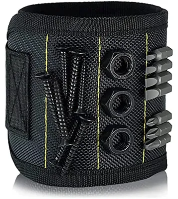 Produktbild von Magnetisches Armband - Werkzeugarmband für Schrauben, Nägel und Bohrer