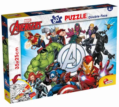 Obrázok produktu pre Lisciani Marvel puzzle Plus60 Avengers 99658