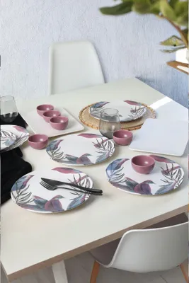 Image de Keramika Service de table - Vio - 14 pièces - 6 personnes - Faïence