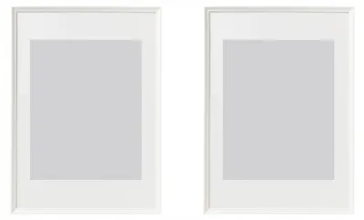 Produktbild von IKEA KNOPPÄNG Bilderrahmen weiß 50x70 cm