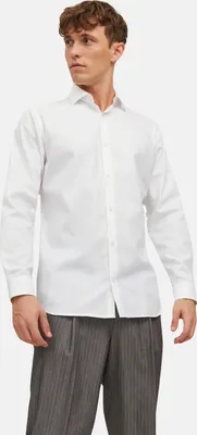 Produktbild von Jack & Jones Hemd PARKER Slimfit Langarmhemd mit Kent-Kragen