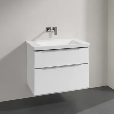 Imagen del producto de Conjunto de muebles de baño Villeroy & Boch Subway 3.0, 80 cm, con 2 cajones