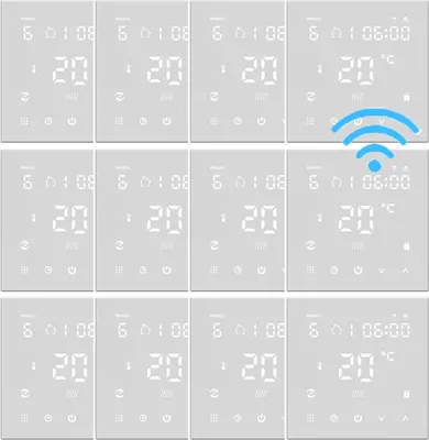 Produktbild von 13X Digital WiFi Thermostat Smart Raumthermostat für Elektrische Heizung, App / Sprachsteuerung, Wöchentlich Programmierbare Temperaturregler