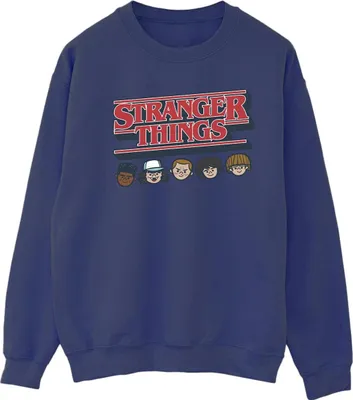 Produktbild von Netflix - "Stranger Things" Sweatshirt für Damen BI35938 (S) (Marineblau)