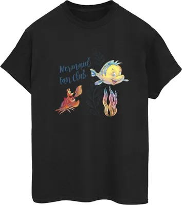 Produktbild von Disney - "The Little Mermaid Club" T-Shirt für Damen BI31004 (S) (Schwarz)