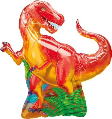 Produktbild von Amscan Folienballon Dinosaurier 73,7 x 0.5 x 78,7 cm für Helium geeignet