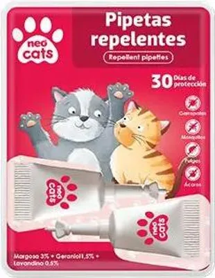 Image de Pipettes insecticides Neovital Cats 2 unités