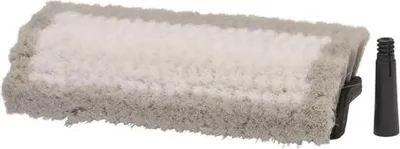 Image de Brosse de lavage professionnelle D&L Grande - 38 - Gris/Blanc - Brosse de nettoyage pour voiture