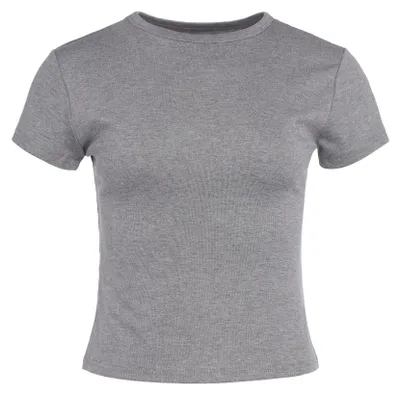 Image de T-shirt pour femmes CALEY - gris, taille XS