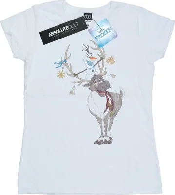 Produktbild von Disney - "Frozen" T-Shirt für Damen BI22016 (M) (Weiß)