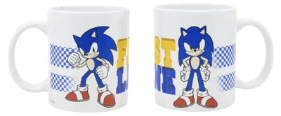 Zdjęcie produktu dla Stor – Sonic – The Fat Lane – Kubek ceramiczny, 11 oz