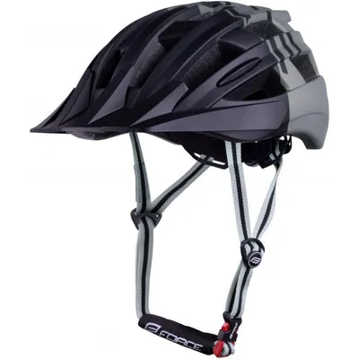Produktbild von Force Corella MTB-Helm schwarz-grau größe S-M (54-58 cm) 902977