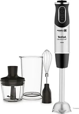 Produktbild von Tefal Quickchef HB656838 Mixer 0,8 L Stabmixer 1000 W Schwarz, Edelstahl