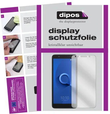 Produktbild von 2x Schutzfolie für Alcatel 1x Schutzfolie für klar Displayschutzfolie Folie