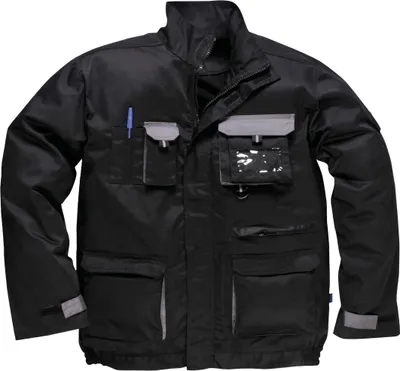 Produktbild von Portwest TX10 Portwest Texo Kontrast-Jacke Black Gr. XL