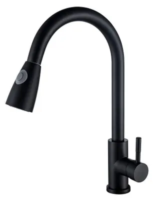 Imagen del producto de Grifos de cocina de acero inoxidable con cabezal extraíble