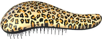 Immagine prodotto di Spazzola per capelli con manico giallo leopardo