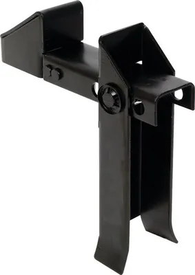 Image de Alberts 137519 Arrêt de porte, à bétonner, avec ressort, noir, hauteur 200 mm