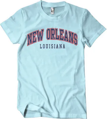 Produktbild von New Orleans - Louisiana T-Shirt - X-Large - Skyblue