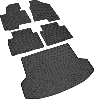 Produktbild von Passgenaue Gummifußmatten und Laderaumwanne von Z4L passend für Hyundai ix35 ab 2010