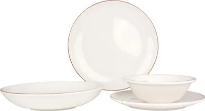 Produktbild von Bonna Geschirrset (Medium)  - Retro - 24 teilig - 6 Personen - Porzellan