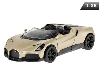Obrázek produktu pro Model v měřítku 1:36, Bugatti Mistral, zlatý
