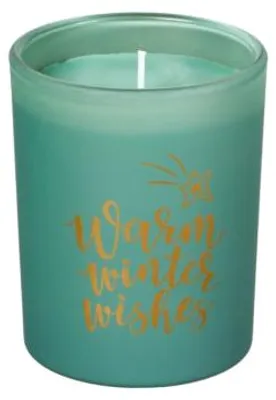 Image de Bougie parfumée Spaas(r) en verre « Winterwünsche Waldbrise » 9,5 cm | 6 pièces