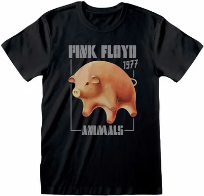 Produktbild von Pink Floyd - "Animals" T-Shirt für Herren/Damen Uni HE1844 (XXL) (Schwarz)