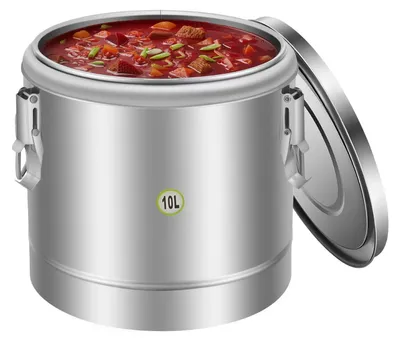 Image de Solidchoice - Conteneur isotherme isolé de 10 litres pour aliments