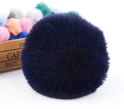 Produktbild von Bontpompon, 12 cm - 5 Stück - Kunstfell - Plüschball