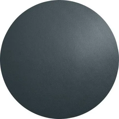 Produktbild von Asa Tischset Lederoptik Rund Basalt (38cm)