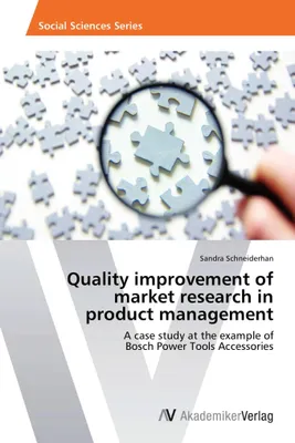 Produktbild von Quality improvement of market research in product management