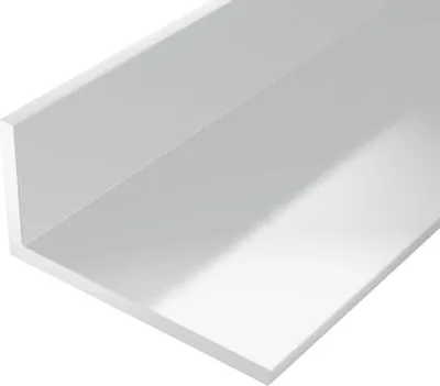 Produktbild von Alberts Winkelprofil | Kunststoff, weiß | 1000 x 30 x 20 mm